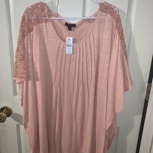 NWT Lane Bryant Peach Tunic